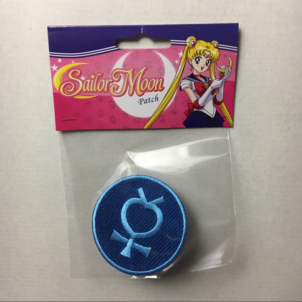 Sailor Moon Mercury 2.5 inch patch